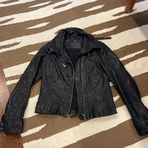 All Saints Moto Leather Jacket